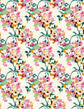 Artistic Blooming Floral Pattern Rug