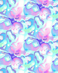 Iridescent Abstract Blend Design Rug