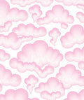 Pink Cute Cloud Pattern Rug