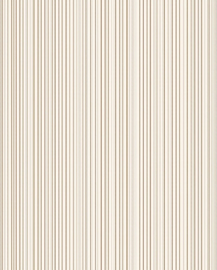Neutral Striped Subtle Geometric Pattern Rug
