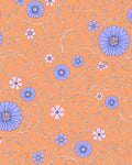 Vintage Floral Vines Pattern Design Rug