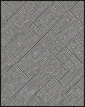 Abstract Geometric Maze Pattern Rug