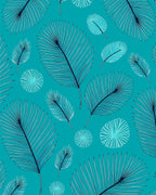 Tropical Leaf Bloom Pattern Rug