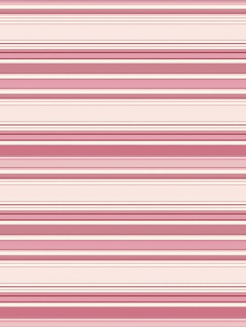 Striped Pattern In Pink Hues Rug