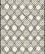 Geometric Diamond Pattern With Intricate Details Rug