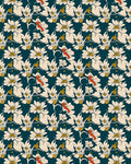 Art Nouveau Floral Pattern Rug
