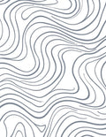 Fluid Marble Swirl Pattern Rug