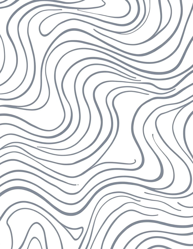 Fluid Marble Swirl Pattern Rug