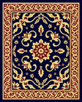 Classic Floral Elaborate Medallion Rug