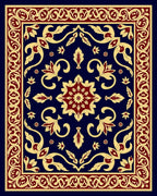 Classic Floral Elaborate Medallion Rug