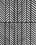 Modern Diagonal Striped Geometric Pattern Rug