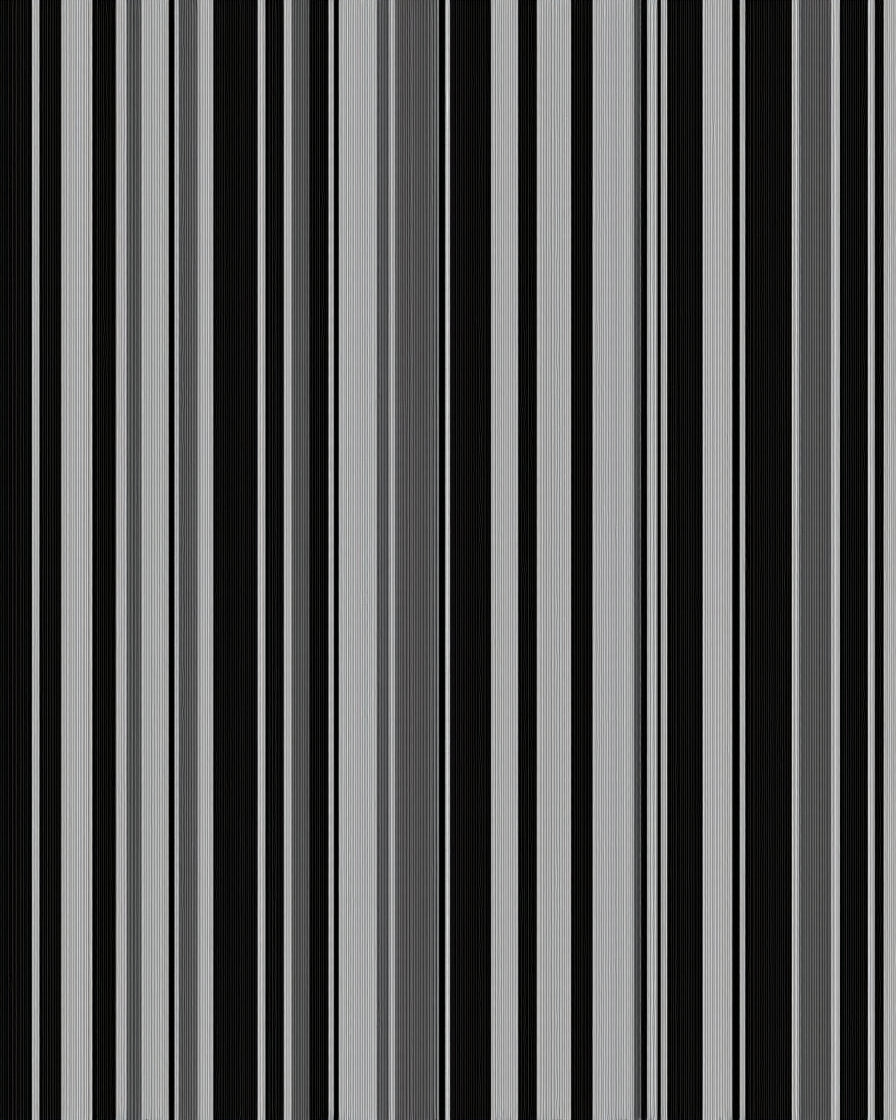 Monochromatic Vertical Stripe Pattern Rug