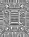 Bold Black White Zebra Print Rug