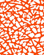 Abstract Coral Branch Pattern Rug