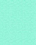 Aqua Abstract Geometric Grid Pattern Rug