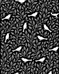 Charming Birds Branches Silhouette Design Rug