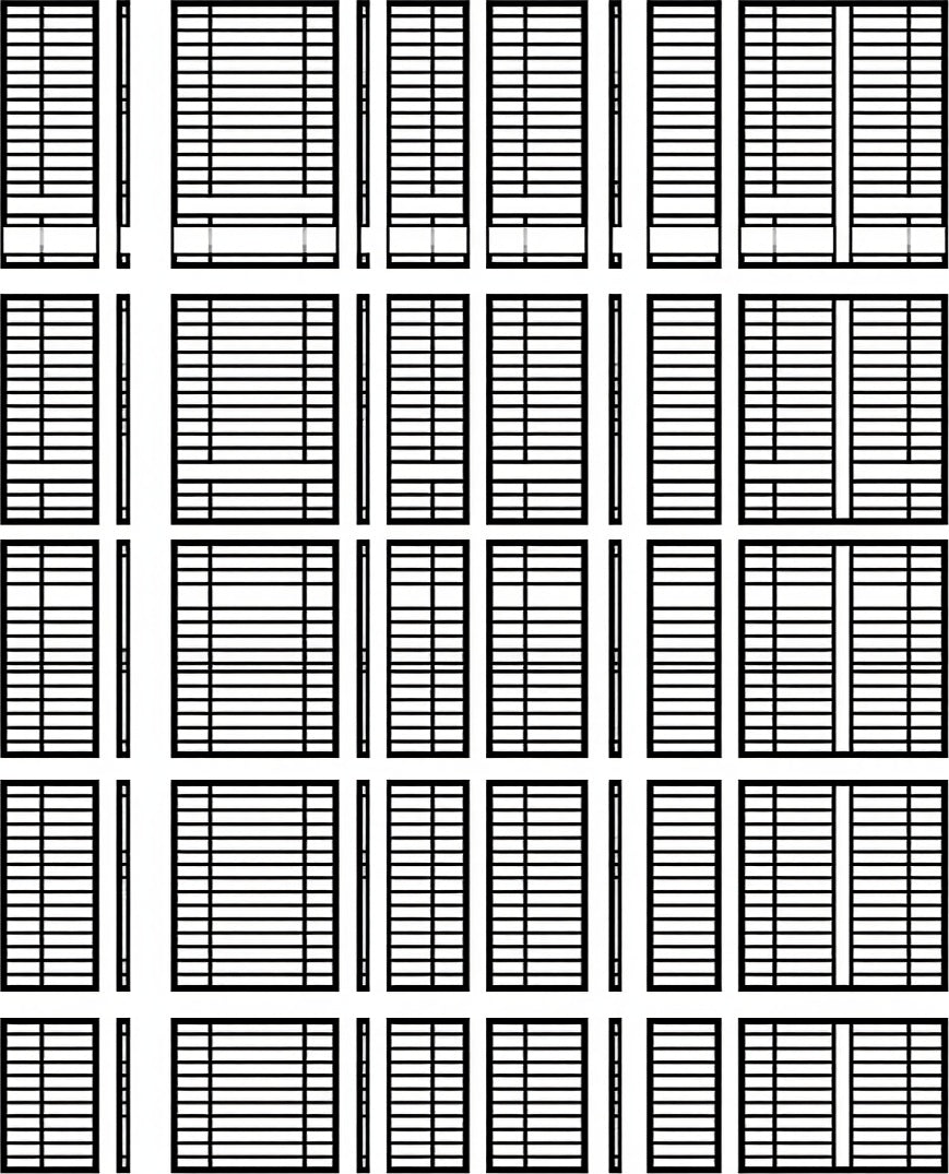 Geometric Linear Grid Pattern Rug