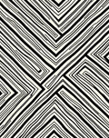 Abstract Geometric Lines Design Rug