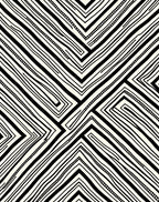 Abstract Geometric Lines Design Rug
