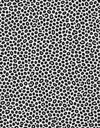 Abstract Black White Spots Graphic Rug