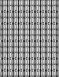 Monochrome Geometric Vertical Stripe Pattern Rug