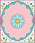 Whimsical Floral Dot Delight Rug