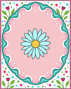 Whimsical Floral Dot Delight Rug