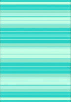 Aqua Tones Striped Pattern Rug