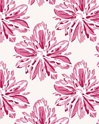 Pink Floral Impressionism Art Rug