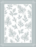 Botanical Sketch Leaf Pattern Design Rug