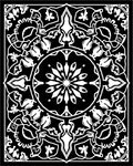Mandala Floral Intricate Pattern Rug