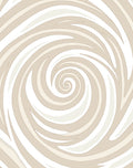 Abstract Swirl Pattern Neutral Tones Rug