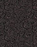 Abstract Pink Line Art Botanical Rug
