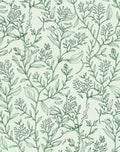 Delicate Botanical Vine Pattern Rug