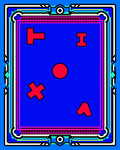 Bright Geometric Abstract Graphic Rug