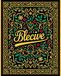 Bold Red Botanical Floral Scroll Rug