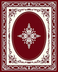 Classic Floral Centerpiece Design Rug