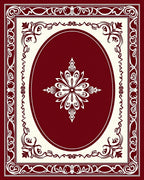 Classic Floral Centerpiece Design Rug