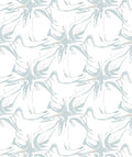 Abstract Swirl Aqua Cream Pattern Rug