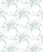 Abstract Swirl Aqua Cream Pattern Rug