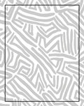 Abstract Grey Linear Pattern Rug