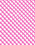 Pink Lattice Stripe Pattern Rug