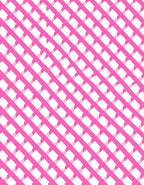 Pink Lattice Stripe Pattern Rug