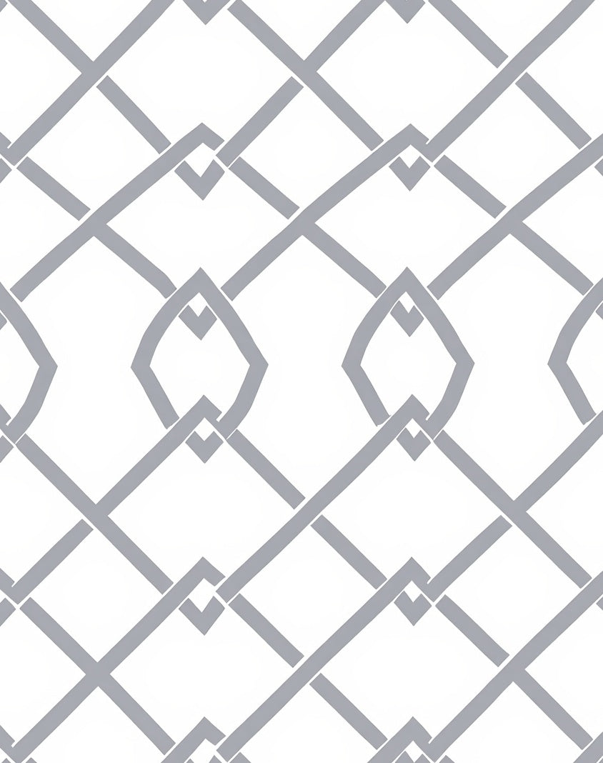 Interlocking Geometric Pattern Rug