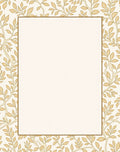 Vines Branches Floral Pattern Rug