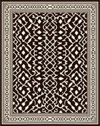 Intricate Lattice Work Motif Design Rug