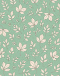 Pale Foliage Pattern Rug