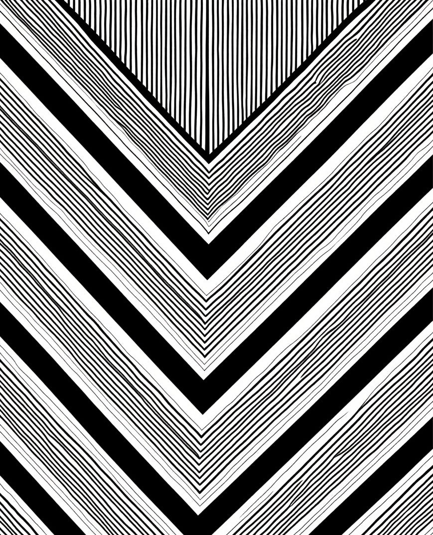Dynamic Vizier Stripe Pattern Rug