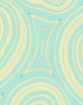 Pastel Swirl Abstract Design Rug