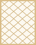 Dijon Lattice Pattern Rug